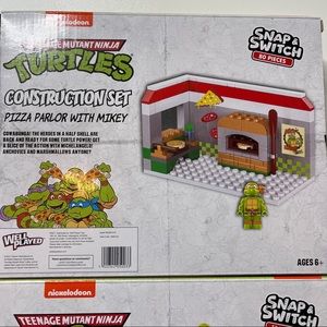 Nickelodeon | Toys | Tmnt Ninja Turtle Snap And Switch Building Blocks ...